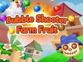 Spēle Bubble Shooter Farm Fruit
