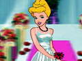 Spēle Cinderella Wedding Dressup