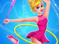 Spēle Gymnastic SuperStar Girls Dress Up