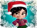 Spēle Vanellope Von Schweetz Christmas Dress Up