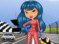 Spēle Racing Girl Dressup