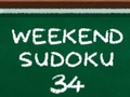 Spēle Weekend Sudoku 34
