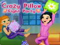 Spēle Crazy Pillow Fight Sleepover Party