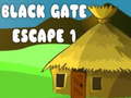 Spēle Black Gate Escape 1