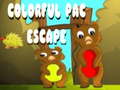 Spēle Colorful Pac Escape