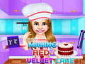 Spēle Making Red Velvet Cake