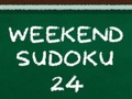 Spēle Weekend Sudoku 24