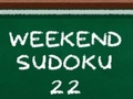 Spēle Weekend Sudoku 22 