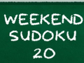 Spēle Weekend Sudoku 20