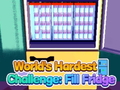 Spēle World's Hardest Challenge: Fill Fridge