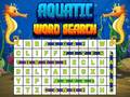 Spēle Aquatic Word Search