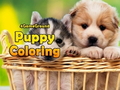 Spēle Puppy Coloring