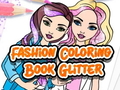Spēle Fashion Coloring Book Glitter