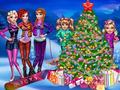 Spēle Princesses Christmas tree