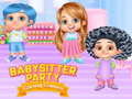 Spēle Babysitter Party Caring Games