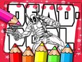 Spēle Deadpool Coloring Book
