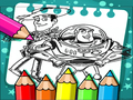 Spēle Toy Story Coloring Book 