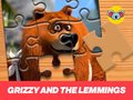 Spēle Grizzy and the Lemmings Jigsaw Puzzle Planet