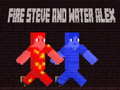 Spēle Fire Steve and Water Alex