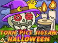 Spēle Torn Pics Jigsaw Halloween