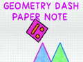Spēle Geometry Dash Paper Note