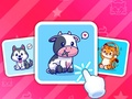 Spēle Cute Animal Cards