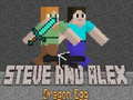 Spēle Steve and Alex Dragon Egg