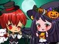 Spēle Halloween Chibi Couple