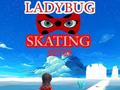 Spēle Ladybug Skating Sky Up 