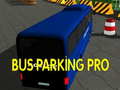 Spēle Bus Parking Pro