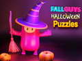 Spēle Fall Guys Halloween Puzzle