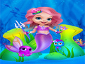 Spēle Cute Mermaid Girl Dress Up 