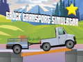 Spēle Truck transport simulator