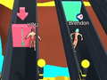 Spēle Muscle race games body run 3d