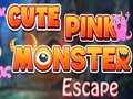 Spēle Cute Pink Monster Escape 