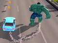 Spēle Chained Car vs Hulk 