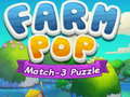 Spēle Farm Pop Match-3 Puzzle