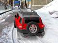 Spēle Heavy Jeep Winter Driving