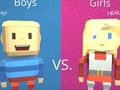 Spēle Kogama: Parkour Girls vs Boys