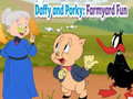 Spēle Daffy and Porky: Farmyard Fun
