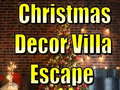 Spēle Christmas Decor Villa Escape