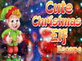 Spēle Cute Christmas Elf Escape 