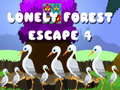 Spēle Lonely Forest Escape 4