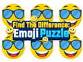 Spēle Find The Difference: Emoji Puzzle