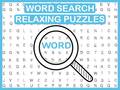 Spēle Word Search Relaxing Puzzles