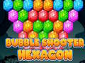 Spēle Bubble Shooter Hexagon