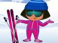 Spēle Dora Ski Dress up 