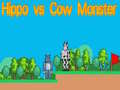 Spēle Hippo vs Cow Monster