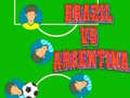 Spēle Brazil vs Argentina