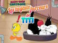 Spēle Looney Tunes Cartoons Les tuyaux farceurs de Titi